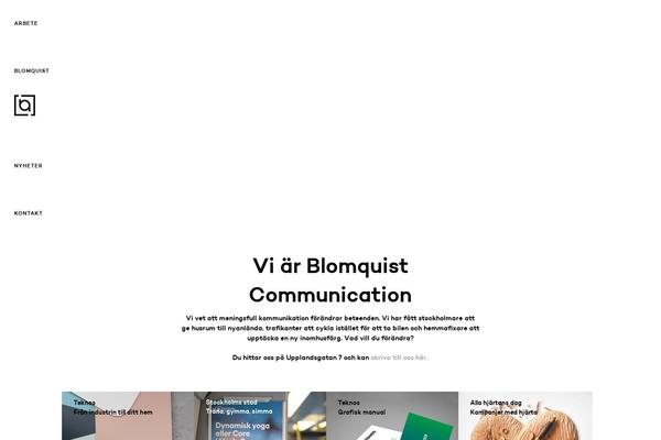 blomquist.se site used Blomquist