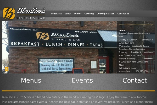blondeesbistro.com site used Blondees