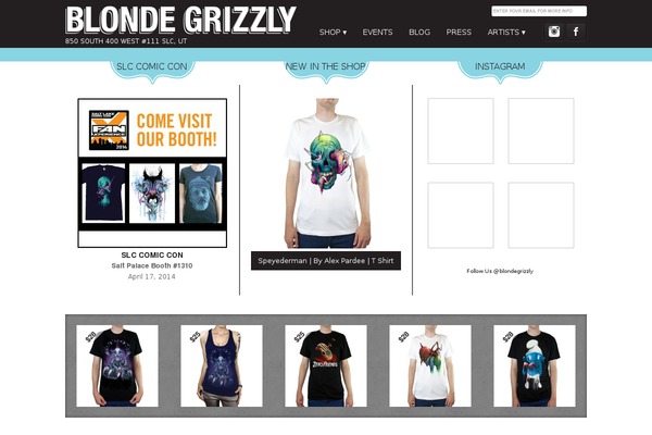 blondegrizzly.com site used Blondegrizzly