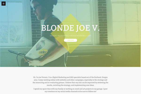 blondejoev.com site used Dw_timeline_pro_1.0.6_theme