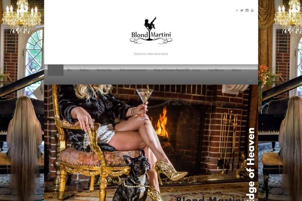 evolve theme site design template sample