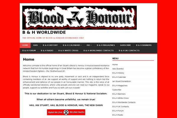 MH Magazine lite theme site design template sample