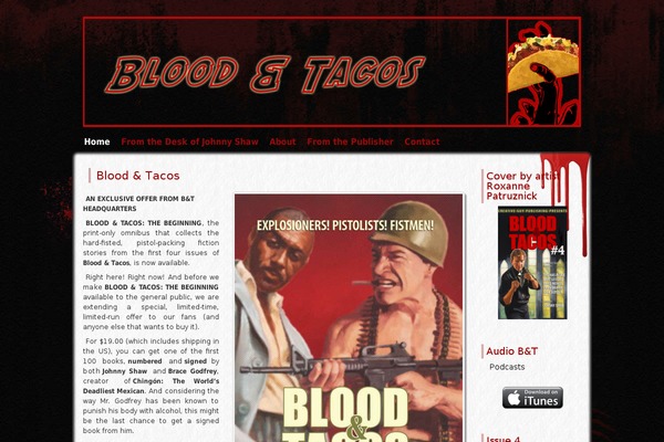 bloodandtacos.com site used Zombie Apocalypse