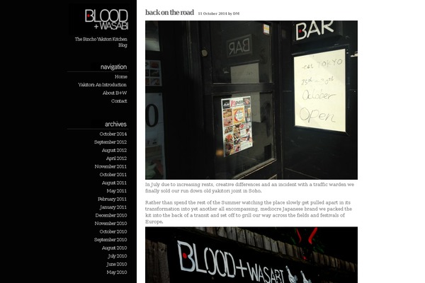 bloodandwasabi.com site used Bincho_black