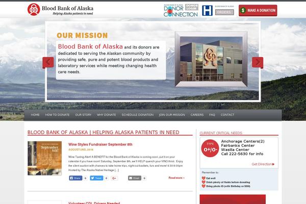 bloodbankofalaska.org site used Bloodbankalaska