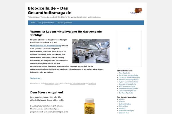 bloodcells.de site used Mag