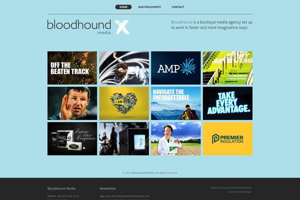 bloodhoundmedia.co.nz site used Stoodio