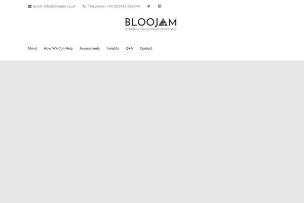 bloojam.co.uk site used Mentry
