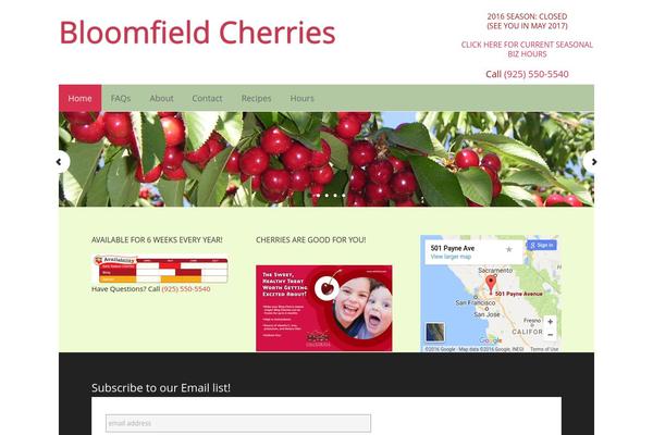 bloomfieldcherries.com site used Executive