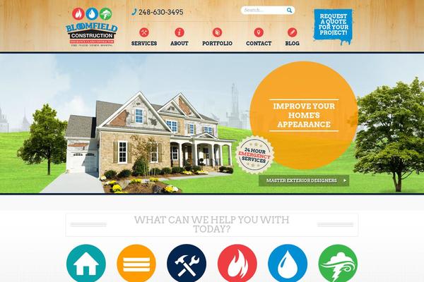 bloomfield WordPress theme, websites list used bloomfield theme bloomfield theme websites examples