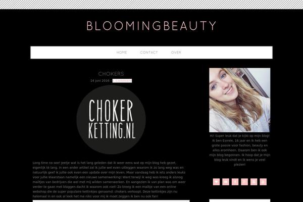 bloomingbeauty.nl site used Theme-sweet-taylor