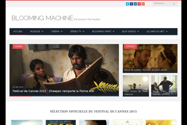 SmartMag theme site design template sample