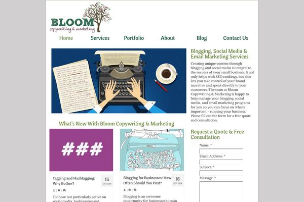 Virtue Premium theme site design template sample