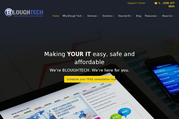 bloughtech.com site used Magee