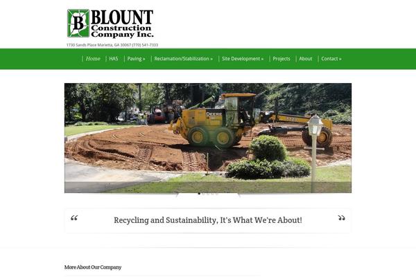 blountconstruction.com site used Blount