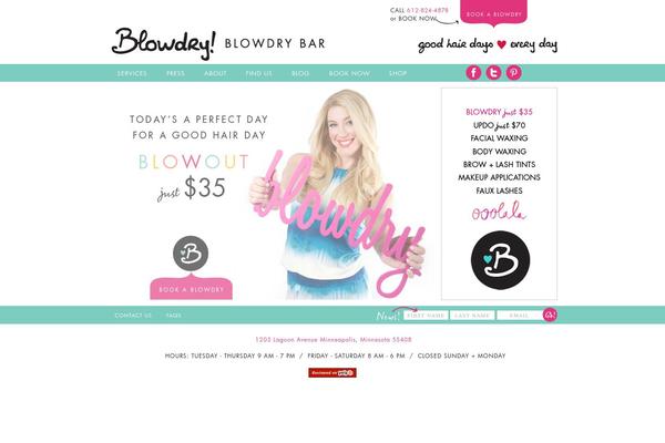 blowdryblowdry.com site used Blowdry