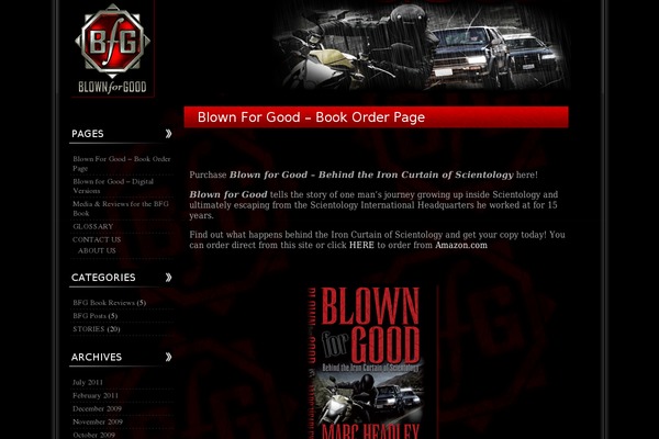 blownforgood.com site used Dark Ornamental