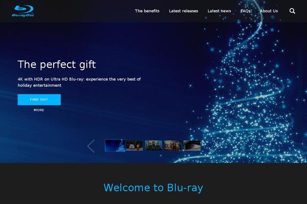 blu-ray-report.com site used Blu-ray-wordpress-theme-demo