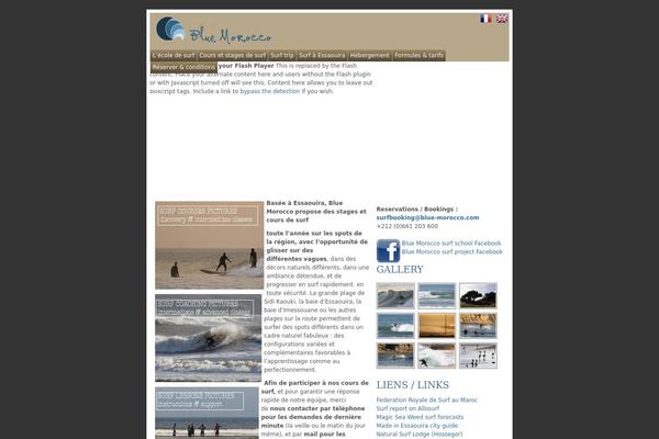 blue-morocco.org site used Livingos-upsilon-1