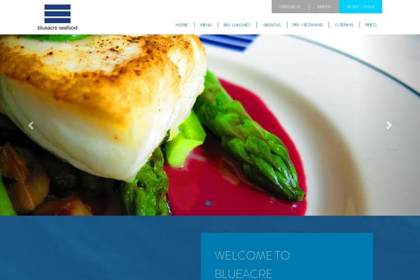 blueacreseafood.com site used Seafood