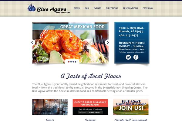 blueagavemexicancantina.com site used Blueagave