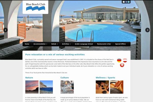 bluebeachclub.com site used The Place