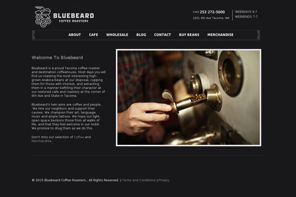 bluebeardcoffee.com site used Di