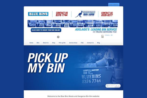 bluebins.com.au site used Vende