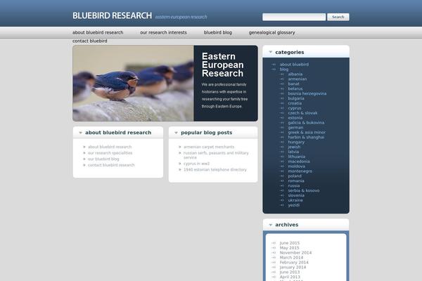 bluebirdresearch.com site used Theme944