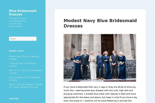 Twenty Fifteen theme site design template sample