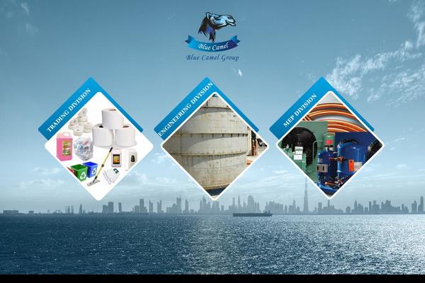 bluecameldubai.com site used Etektheme