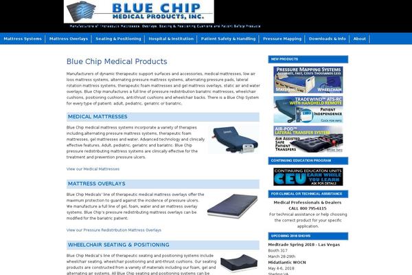 Blue theme site design template sample
