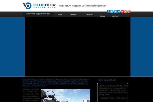 bluechipproductions.ca site used Bluechip-theme