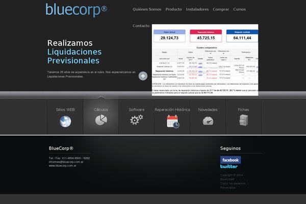 bluecorp.com.ar site used Bluecorp