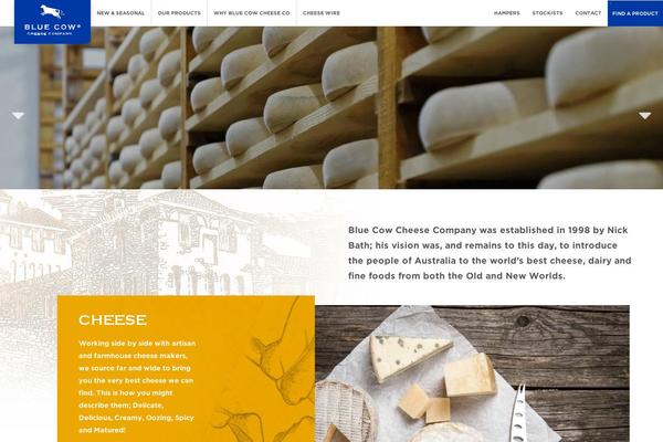 bluecow.com.au site used Blue-cow