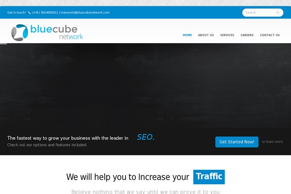 bluecubenetwork.com site used Scooter