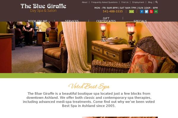 Enfold theme site design template sample