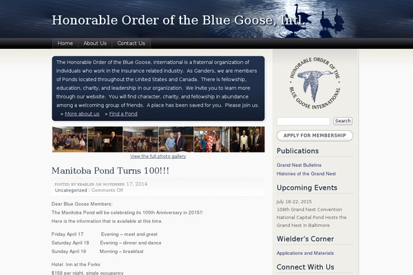 bluegoose.org site used Blue-goose