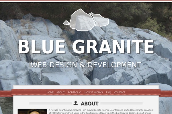 bluegraniteweb.com site used Impress