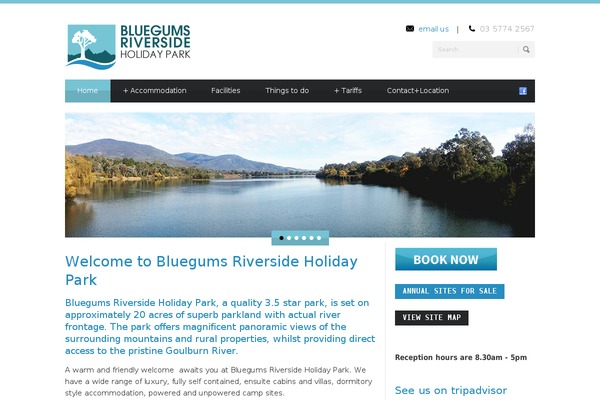 bluegumsriverside.com.au site used Blue Diamond
