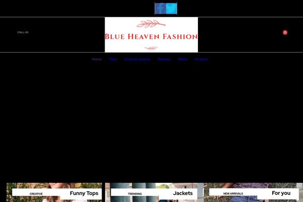 blueheavenfashion.com site used Ekommart-child