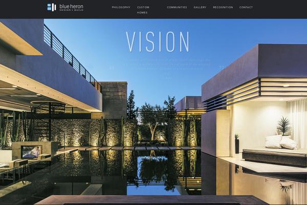 blueheron WordPress theme, websites list used blueheron theme blueheron theme websites examples