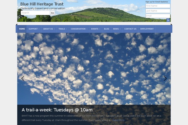 bluehillheritagetrust.org site used Bhht