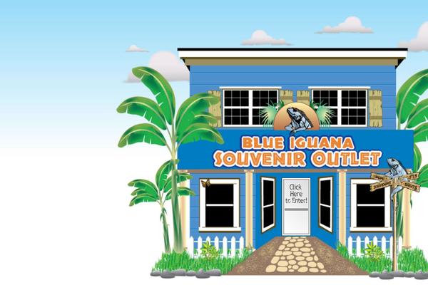 blueiguanasouvenirs.com site used Blue-iguana