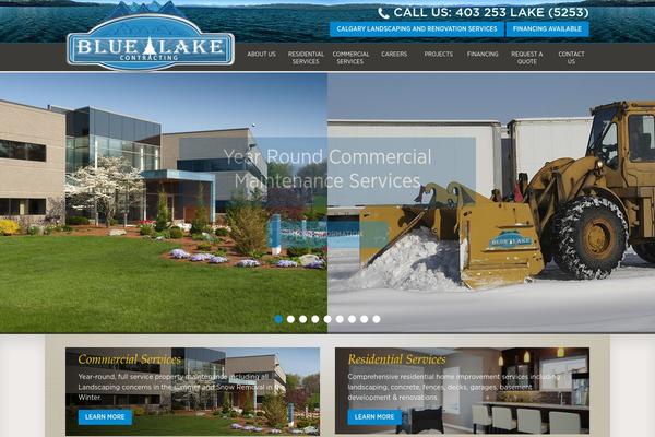 bluelakecontracting.ca site used Bluelake