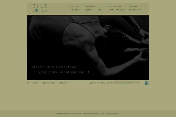 bluelotusnc.com site used Blue
