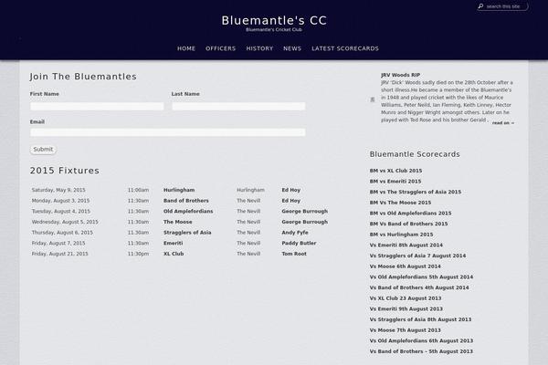 bluemantles.com site used Livingos_xi