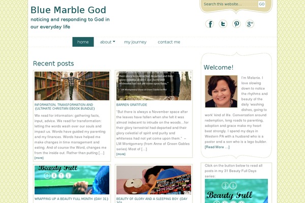 bluemarblegod.com site used Carla-anna