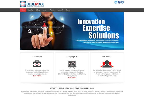 bluemaxindia.com site used Bluemax