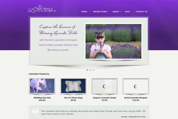 Karma theme site design template sample